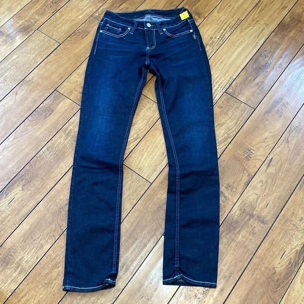 Silver Elyse straight jeans